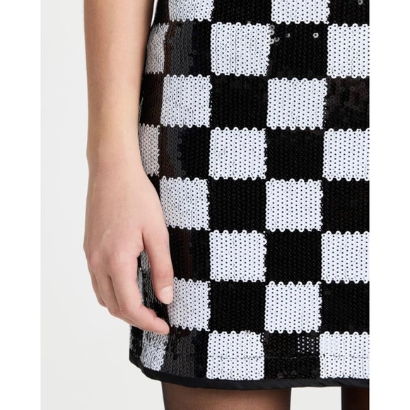 En Saison Women’s Strapless Checked Harper Mini Dress - Picture 2 of 5
